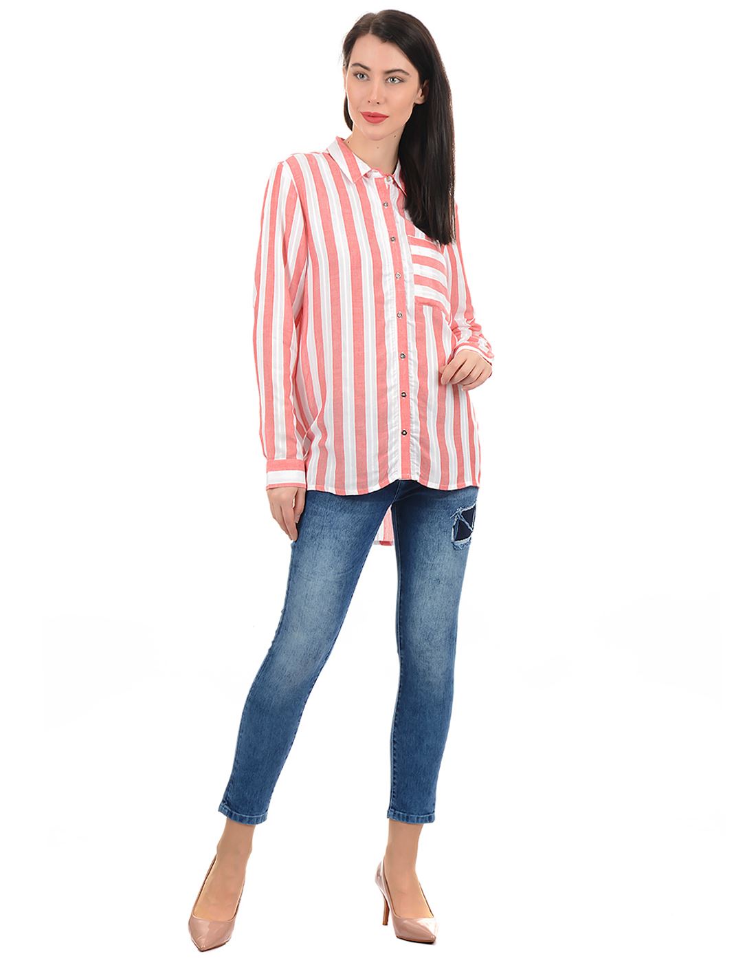 Pepe Jeans London Women Casual Wear Blue Jeans